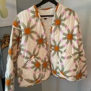 Universal Thread Women's Quilted Jacket Size in Cream